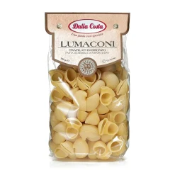Dalla Costa Alimentare Pasta & Cereals-Dalla Costa - Lumaconi - Durum Wheat Semolina - Italian Artisan Pasta - Avvenice