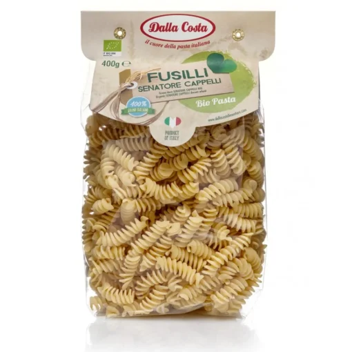 Dalla Costa Alimentare Pasta & Cereals-Dalla Costa - Organic Fusilli - Senatore Cappelli - Avvenice