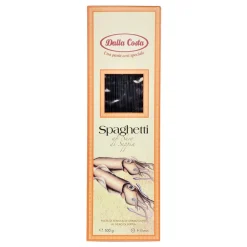 Dalla Costa Alimentare Pasta & Cereals-Dalla Costa - Spaghetti - Cuttlefish Ink - Avvenice