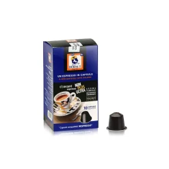 Dersut Caff\u00e8 Coffee-Dersut Caffè - Capsules Non Plus Ultra Nespresso Compatible - 100 % Arabica Coffee in Capsules - Coffee Capsules - 10 x 5,5 g - Avvenice