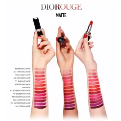 Dior Beauty Make Up-Dior - Rouge Dior - Lipstick - Satin Finish - Dark Treatment - Luxury - Avvenice