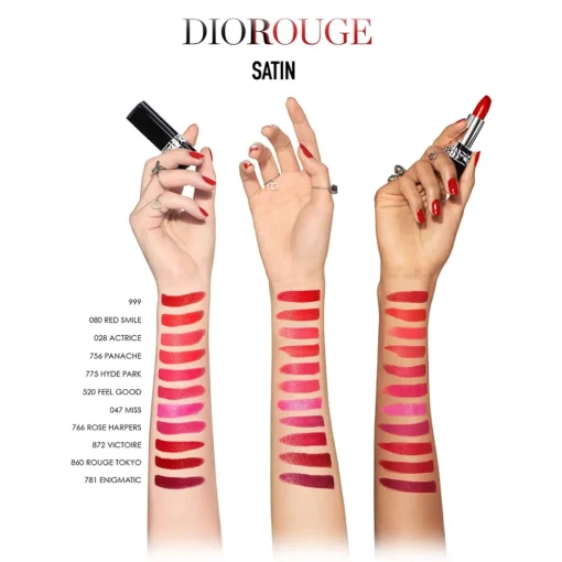 Dior Beauty Make Up-Dior - Rouge Dior - Lipstick - Satin Finish - Dark Treatment - Luxury - Avvenice
