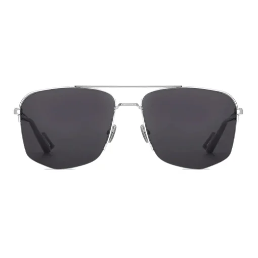 Dior Sunglasses & Eyewear-- Sunglasses - 180 - Silver Black - Eyewear - Avvenice