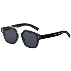 Dior Sunglasses & Eyewear-- Sunglasses - Fraction1 - Grey Metal - Eyewear - Avvenice