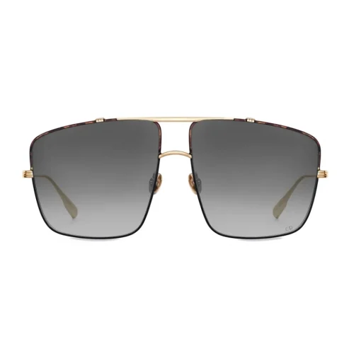 Dior Sunglasses & Eyewear-- Sunglasses - Monsieur2 - Gold Black - Eyewear - Avvenice