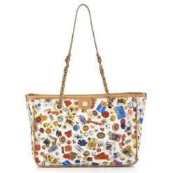 Divo Diva Bags-- Antibes - White - Leather Handbag - Made in Italy - Life is a Game Collection - Luxury High Quality - Avvenice