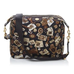 Divo Diva Bags-- Dublin - Dark Brown - Leather Handbag - Made in Italy - Life is a Game Collection - Luxury High Quality - Avvenice