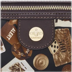 Divo Diva Bags-- Dublin - Dark Brown - Leather Handbag - Made in Italy - Life is a Game Collection - Luxury High Quality - Avvenice