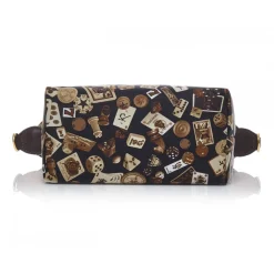 Divo Diva Bags-- Dublin - Dark Brown - Leather Handbag - Made in Italy - Life is a Game Collection - Luxury High Quality - Avvenice
