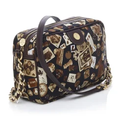 Divo Diva Bags-- Las Vegas - Dark Brown - Leather Handbag - Made in Italy - Life is a Game Collection - Luxury High Quality - Avvenice