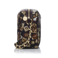Divo Diva Bags-- Las Vegas - Dark Brown - Leather Handbag - Made in Italy - Life is a Game Collection - Luxury High Quality - Avvenice