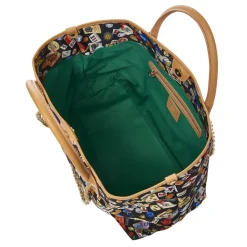 Divo Diva Bags-- Macao - Black - Leather Handbag - Made in Italy - Life is a Game Collection - Luxury High Quality - Avvenice