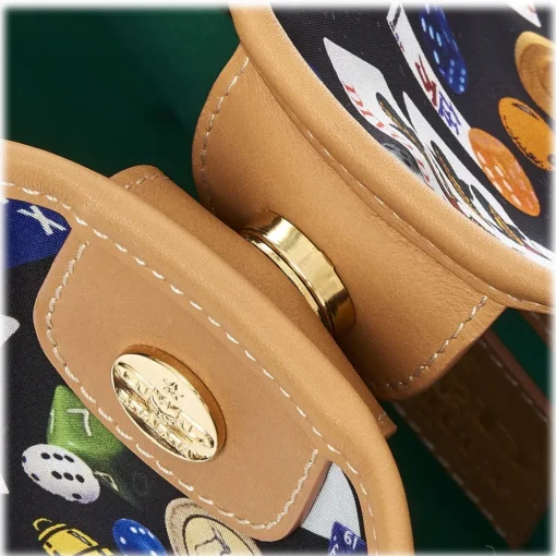 Divo Diva Bags-- Macao - Black - Leather Handbag - Made in Italy - Life is a Game Collection - Luxury High Quality - Avvenice