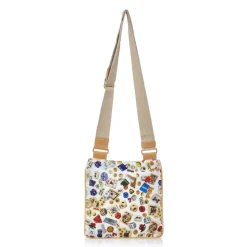 Divo Diva Bags-- Madrid - White - Leather Handbag - Made in Italy - Life is a Game Collection - Luxury High Quality - Avvenice