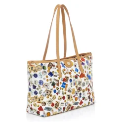 Divo Diva Bags-- Marbella - White - Leather Handbag - Made in Italy - Life is a Game Collection - Luxury High Quality - Avvenice