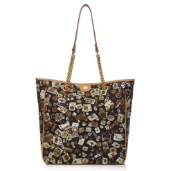 Divo Diva Bags-- Miami - Brown - Leather Handbag - Made in Italy - Life is a Game Collection - Luxury High Quality - Avvenice