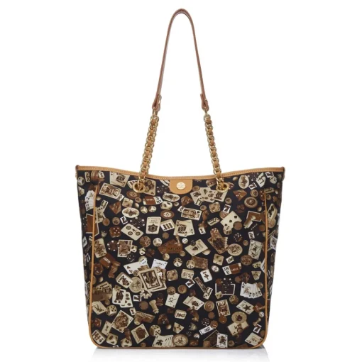 Divo Diva Bags-- Miami - Brown - Leather Handbag - Made in Italy - Life is a Game Collection - Luxury High Quality - Avvenice