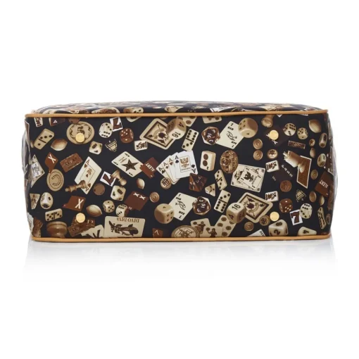 Divo Diva Bags-- Miami - Brown - Leather Handbag - Made in Italy - Life is a Game Collection - Luxury High Quality - Avvenice