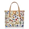 Divo Diva Bags-- Niagara - White - Leather Handbag - Made in Italy - Life is a Game Collection - Luxury High Quality - Avvenice