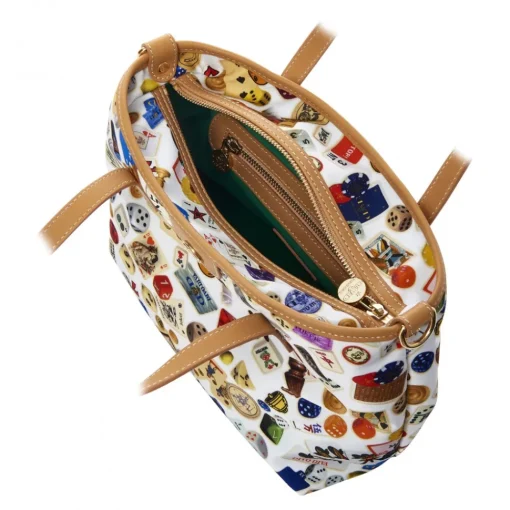 Divo Diva Bags-- Niagara - White - Leather Handbag - Made in Italy - Life is a Game Collection - Luxury High Quality - Avvenice