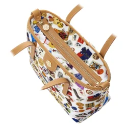 Divo Diva Bags-- Niagara - White - Leather Handbag - Made in Italy - Life is a Game Collection - Luxury High Quality - Avvenice