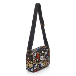 Divo Diva Bags-- Seoul - Dark Black - Leather Handbag - Made in Italy - Life is a Game Collection - Luxury High Quality - Avvenice