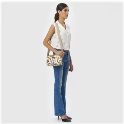 Divo Diva Bags-- Seoul - White - Leather Handbag - Made in Italy - Life is a Game Collection - Luxury High Quality - Avvenice