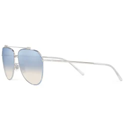 Dolce & Gabbana Eyewear Sunglasses & Eyewear-Dolce & Gabbana - Aviator Pilot Sunglasses - Silver Blue - Dolce & Gabbana Eyewear - Avvenice