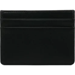 Dolce & Gabbana Wallets-Dolce & Gabbana - Black and Grey Calf Leather Logo Jacquard Card Holder - Dolce & Gabbana Exclusive Luxury Collection - Avvenice
