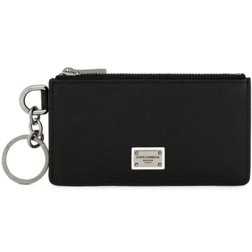 Dolce & Gabbana Wallets-Dolce & Gabbana - Black Wallet - Dolce & Gabbana Exclusive Luxury Collection - Avvenice