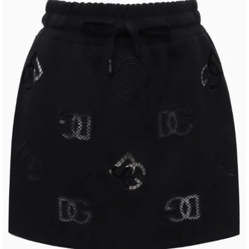Dolce & Gabbana Skirts-Dolce & Gabbana - Black Skirt - Dolce & Gabbana Exclusive Luxury Collection - Avvenice