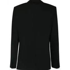 Dolce & Gabbana Jackets-Dolce & Gabbana - Black Single Breasted Blazer - Dolce & Gabbana Exclusive Luxury Collection - Avvenice