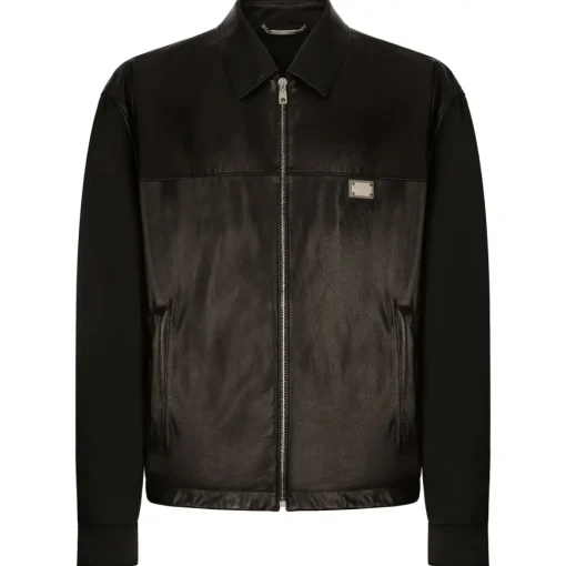 Dolce & Gabbana Jackets-Dolce & Gabbana - Black Jacket - Dolce & Gabbana Exclusive Luxury Collection - Avvenice
