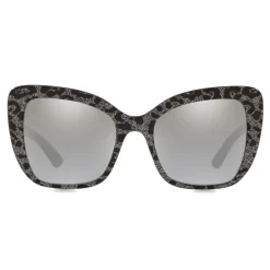 Dolce & Gabbana Eyewear Sunglasses & Eyewear-Dolce & Gabbana - Butterfly Sunglasses Print Family - Silver - Dolce & Gabbana Eyewear - Avvenice