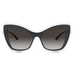 Dolce & Gabbana Eyewear Sunglasses & Eyewear-Dolce & Gabbana - Butterfly Sunglasses Double Line - Gold on Black - Dolce & Gabbana Eyewear - Avvenice