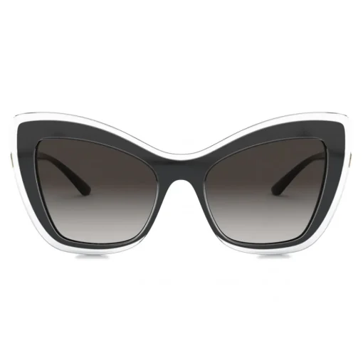 Dolce & Gabbana Eyewear Sunglasses & Eyewear-Dolce & Gabbana - Butterfly Sunglasses Double Line - Gold on Black - Dolce & Gabbana Eyewear - Avvenice