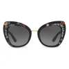 Dolce & Gabbana Eyewear Sunglasses & Eyewear-Dolce & Gabbana - Butterfly Sunglasses in Acetate Print Graffiti - Dolce & Gabbana Eyewear - Avvenice