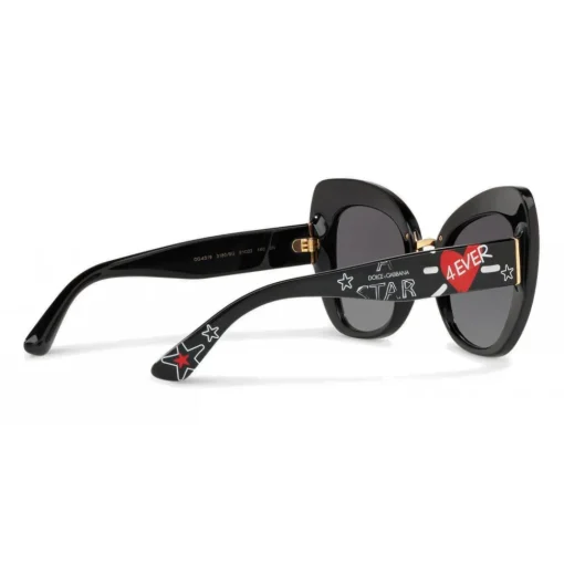 Dolce & Gabbana Eyewear Sunglasses & Eyewear-Dolce & Gabbana - Butterfly Sunglasses in Acetate Print Graffiti - Dolce & Gabbana Eyewear - Avvenice