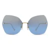 Dolce & Gabbana Eyewear Sunglasses & Eyewear-Dolce & Gabbana - Butterfly Sunglasses with Metallic Details - Brilliant Gold - Dolce & Gabbana Eyewear - Avvenice