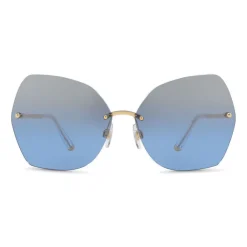 Dolce & Gabbana Eyewear Sunglasses & Eyewear-Dolce & Gabbana - Butterfly Sunglasses with Metallic Details - Brilliant Gold - Dolce & Gabbana Eyewear - Avvenice