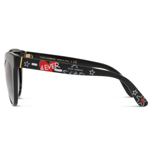 Dolce & Gabbana Eyewear Sunglasses & Eyewear-Dolce & Gabbana - Cat Eye Sunglasses Print Family - Black Gradient - Dolce & Gabbana Eyewear - Avvenice