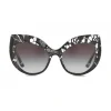 Dolce & Gabbana Eyewear Sunglasses & Eyewear-Dolce & Gabbana - Cat-Eye Sunglasses in Acetate Lace - Gradient Black Lace - Dolce & Gabbana Eyewear - Avvenice