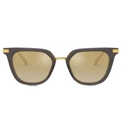 Dolce & Gabbana Eyewear Sunglasses & Eyewear-Dolce & Gabbana - Classic Sunglasses Plaque Logo - Golden Pois on Black - Dolce & Gabbana Eyewear - Avvenice