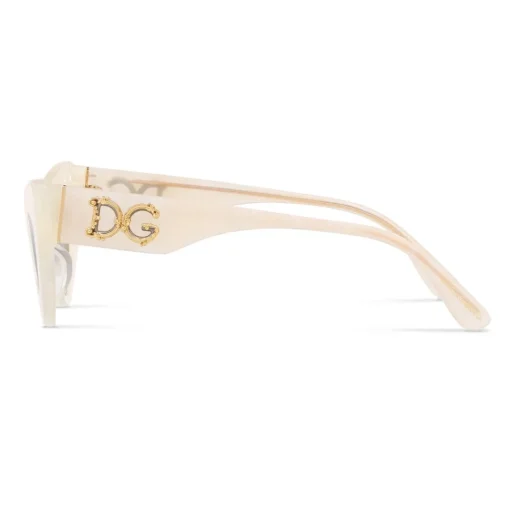 Dolce & Gabbana Eyewear Sunglasses & Eyewear-Dolce & Gabbana - Devotion Sunglasses - White - Dolce & Gabbana Eyewear - Avvenice
