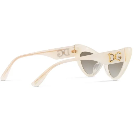 Dolce & Gabbana Eyewear Sunglasses & Eyewear-Dolce & Gabbana - Devotion Sunglasses - White - Dolce & Gabbana Eyewear - Avvenice