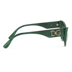 Dolce & Gabbana Eyewear Sunglasses & Eyewear-Dolce & Gabbana - Devotion Sunglasses - Green - Dolce & Gabbana Eyewear - Avvenice