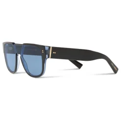Dolce & Gabbana Eyewear Sunglasses & Eyewear-Dolce & Gabbana - Domenico Mask Sunglasses - Black Blue - Dolce & Gabbana Eyewear - Avvenice
