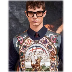 Dolce & Gabbana Eyewear Sunglasses & Eyewear-Dolce & Gabbana - Domenico Sunglasses - Black Clear - Dolce & Gabbana Eyewear - Avvenice