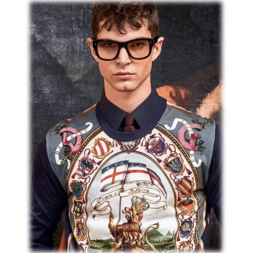 Dolce & Gabbana Eyewear Sunglasses & Eyewear-Dolce & Gabbana - Domenico Sunglasses - Black Clear - Dolce & Gabbana Eyewear - Avvenice