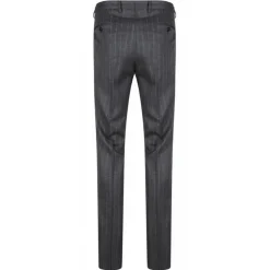 Dolce & Gabbana Dresses-Dolce & Gabbana - Grey Striped Suit - Dolce & Gabbana Exclusive Luxury Collection - Avvenice